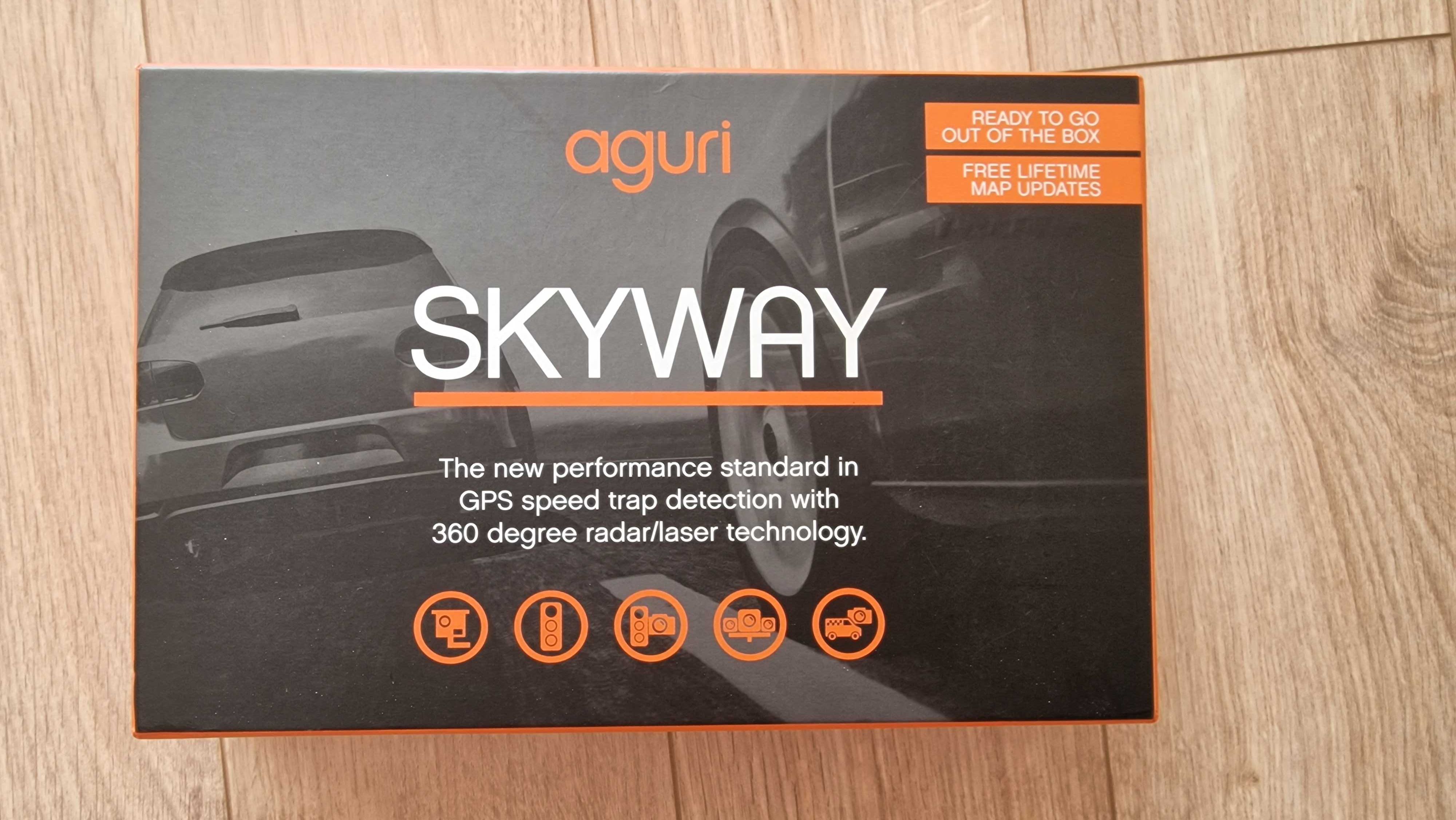 Aguri Skyway лазерен радар детектор