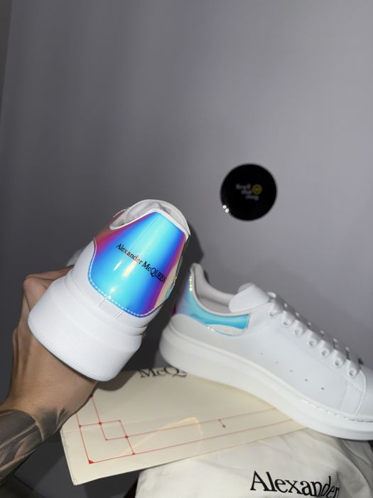 Adidasi alexander mcqueen albi marimea 43 Premium (balenciaga,balmain)