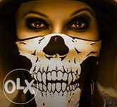 cagule moto half face textile