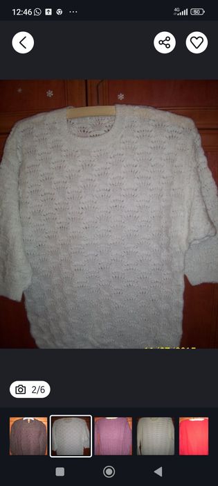 Bluze diferite tricotate manual mohair