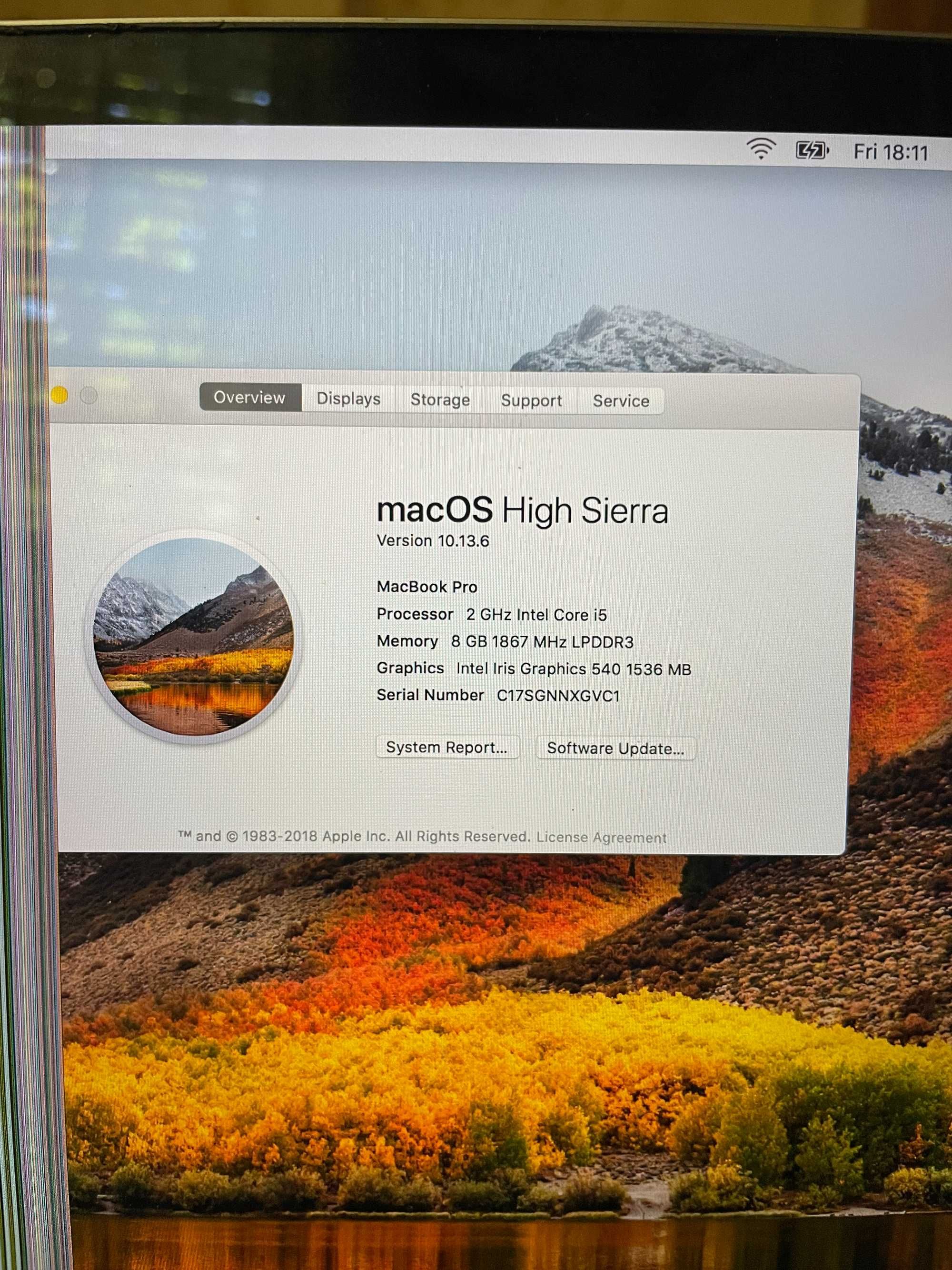 13" Core i5 MacBook  А1708 (2016)