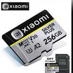 Card micro SD XIAOMI Silver Plus 256 GB nou sigilat R/W 100MB/40M