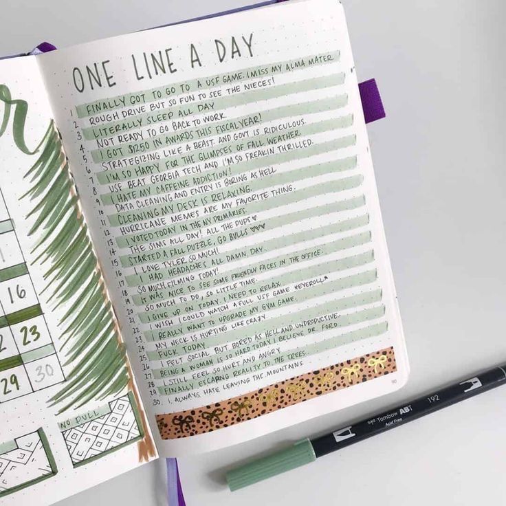 Bullet journal personalizat pentru viata ta