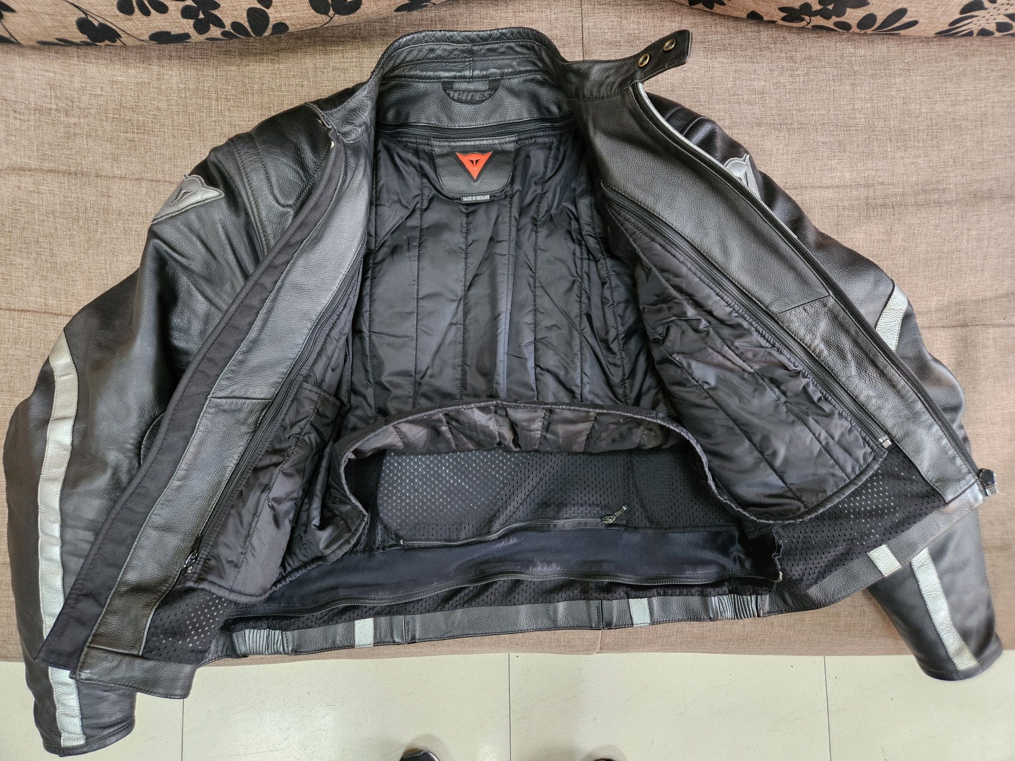 Кожено мото яке Dainese