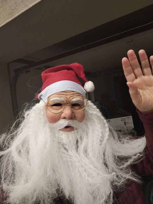 Mască profesionala moș Crăciun