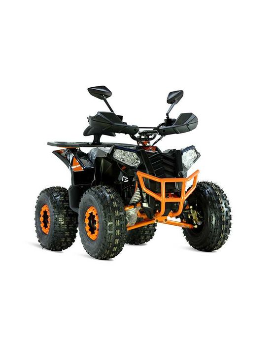 ATV 125cc Automat Hunter 2023 Sasiu Ranforsat, LED, Roti pe 8 Garantie