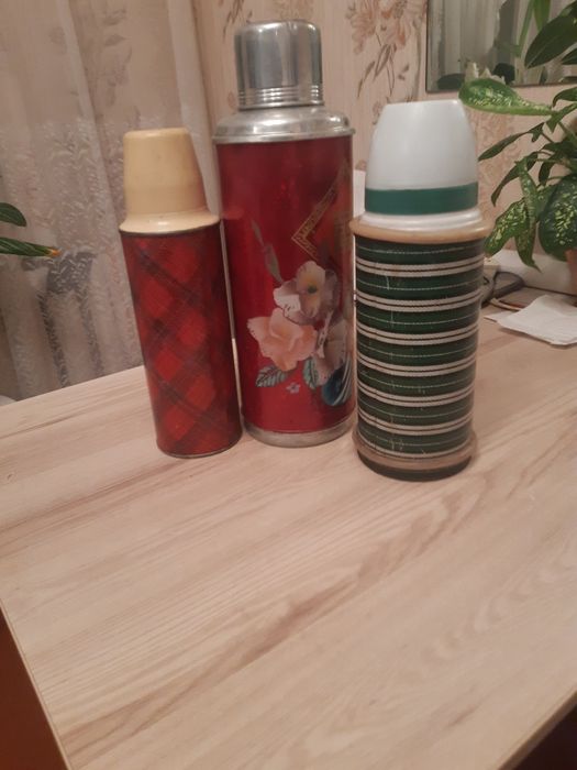 Термосы со стеклянными колбами