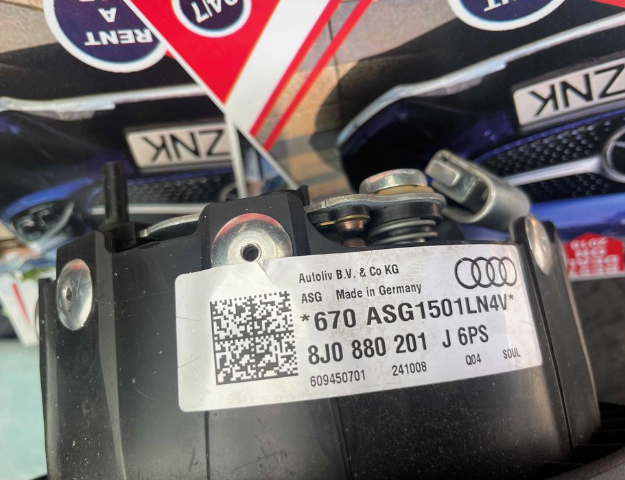 Audi TT 8j airbag volan S line  pasager / plansa de bord / set centuri