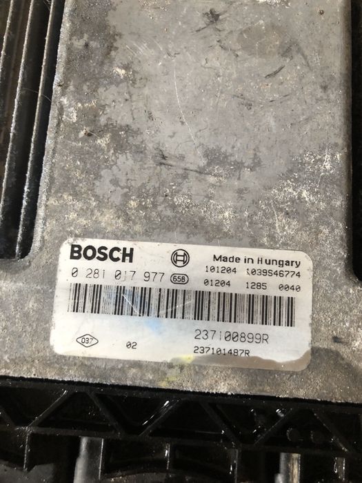 SET Kit pornire Renault Master 2.3DCI 237100899R 0281017977 EDC17C11