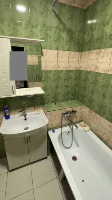 Тумба с зеркалом + ванна 170х70