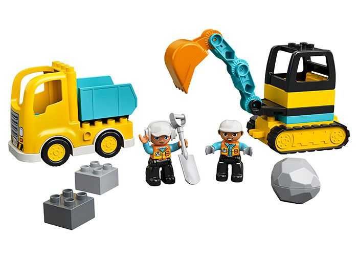 LEGO DUPLO Camion si excavator pe senile 10931