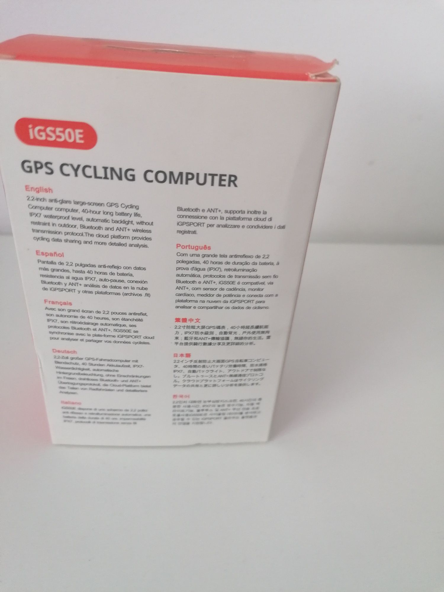 Ciclocomputerul GPS IGPSPORT