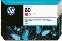 Нова,ориг. мастилена касета C4847A HP80-350ml magenta,Designjet1050
