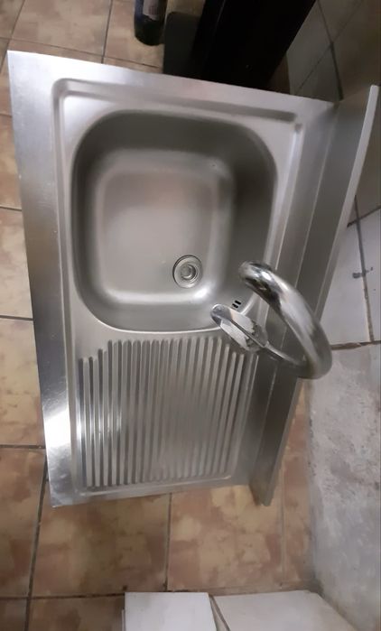 Vand Chiuveta Bucatarie Inox cu baterie