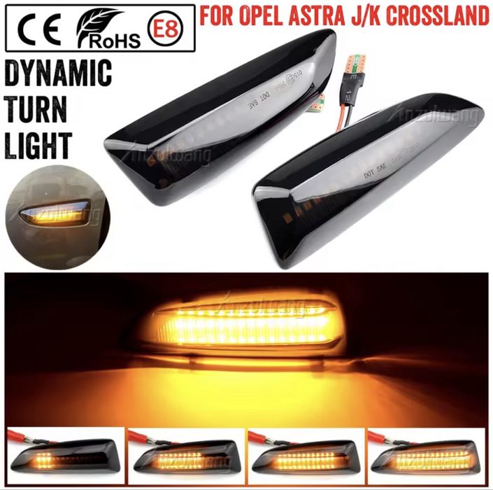 Semnalizari dinamice Opel Astra Corsa Insignia Zafira