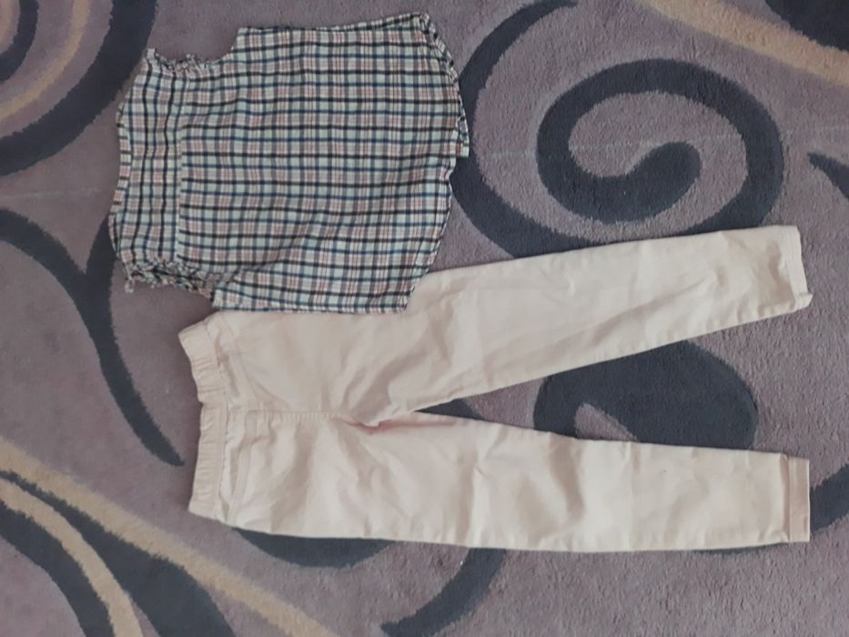 Лот Панталон и риза 128/134