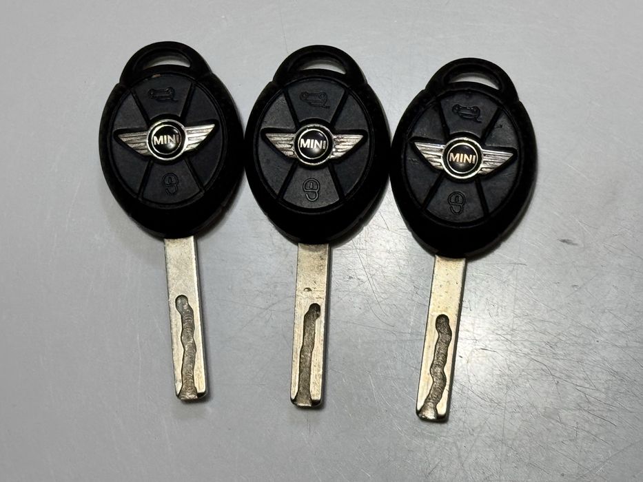 Оригинален ключ за Mini Cooper с 3бутона с платка