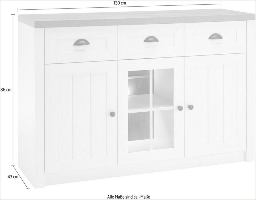 Comoda cu fronturi din MDF