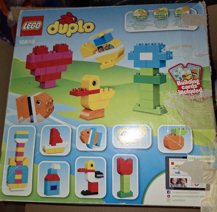 LEGO DUPLO+подарък конструктор трактор