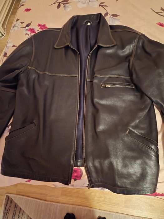 Geaca de piele barbati