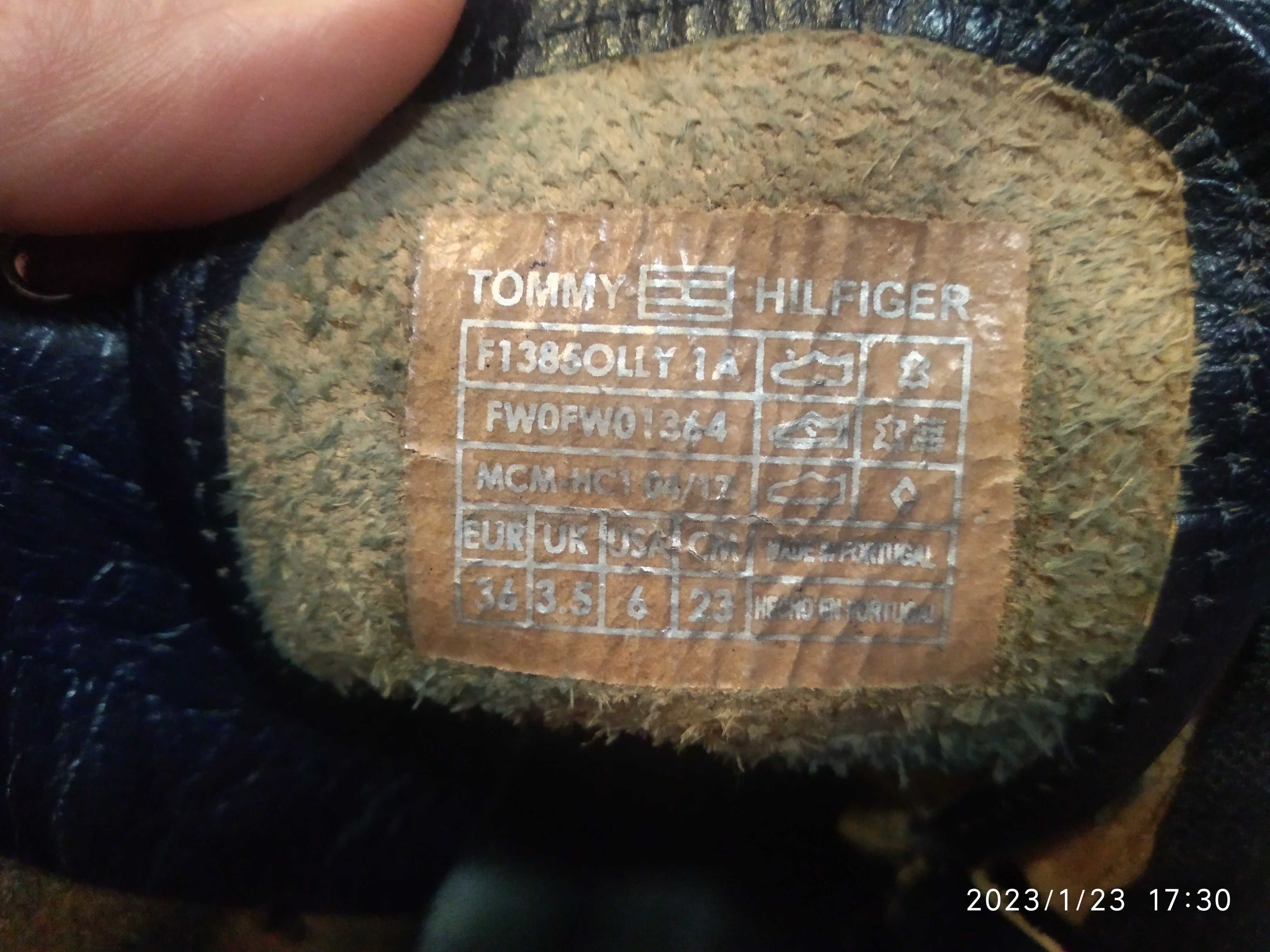 Боти Tommi Hilfiger