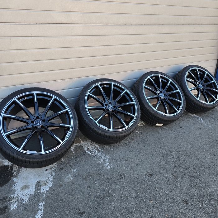 Оригинални BRABUS  24"+ нови гуми+TPMS  G klassa W465