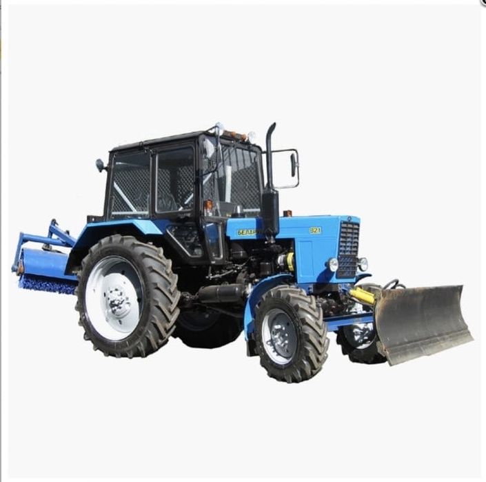 Аренда МТЗ-82. Щетка. Отвал. Услуги МТЗ коммунальной щетки. Отвал.