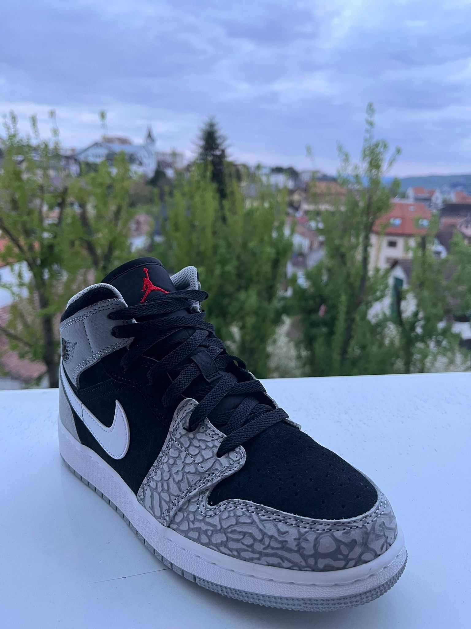 Jordan 1 Mid "Elephant Print"