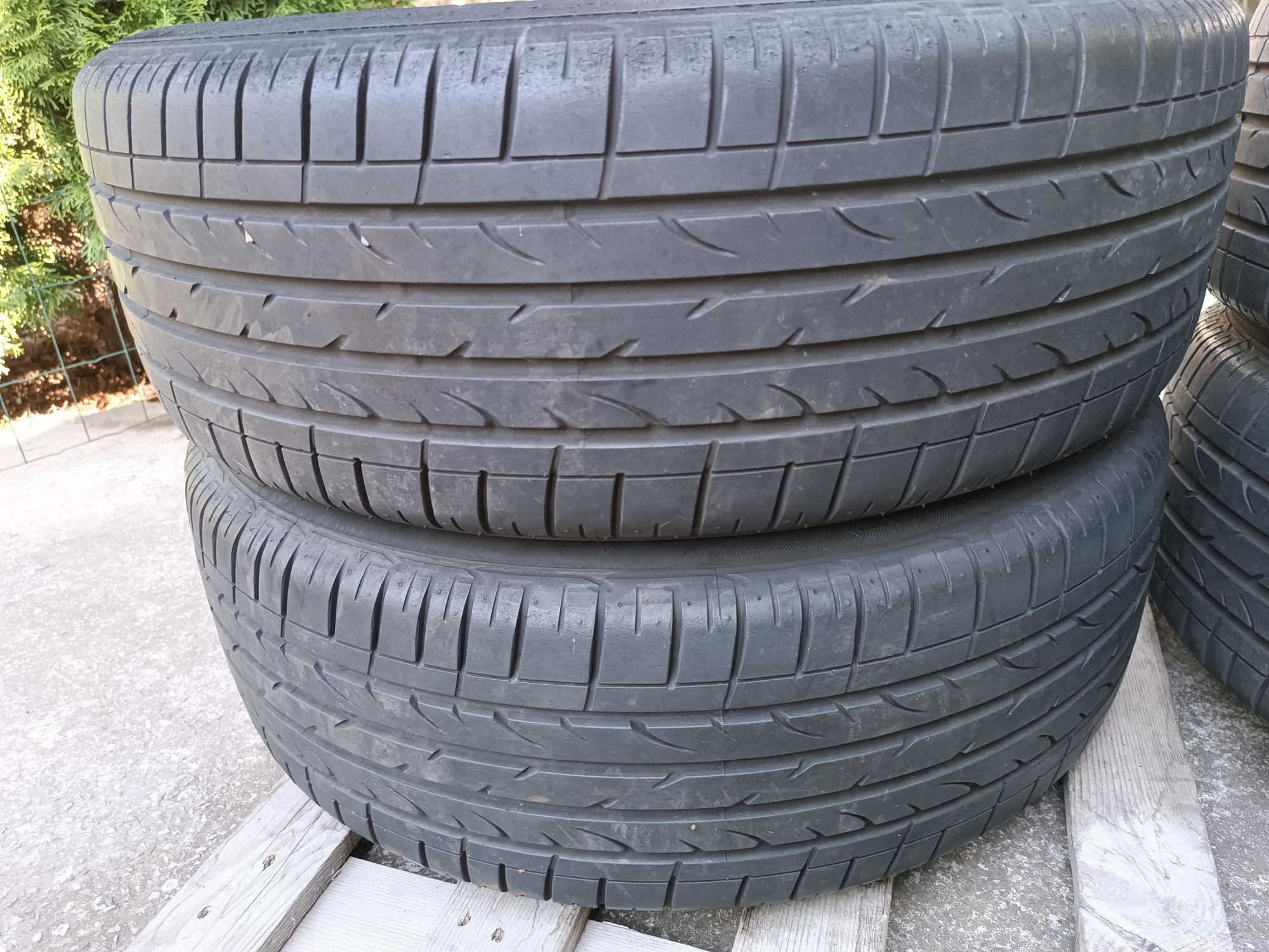 Лети джанти 18ки 5х114.3 Mitsubishi + летни гуми 225/55/18 Bridgestone