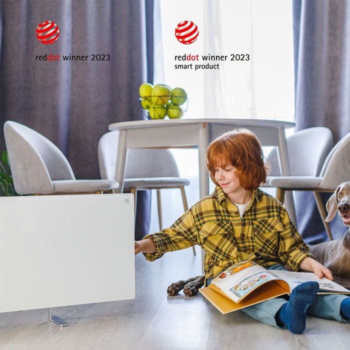 Конвектор AENO GH1S WI-FI, ОТОПЛЯЕМА ПЛОЩ ДО 30.00 m², БЯЛ, 700.0 W