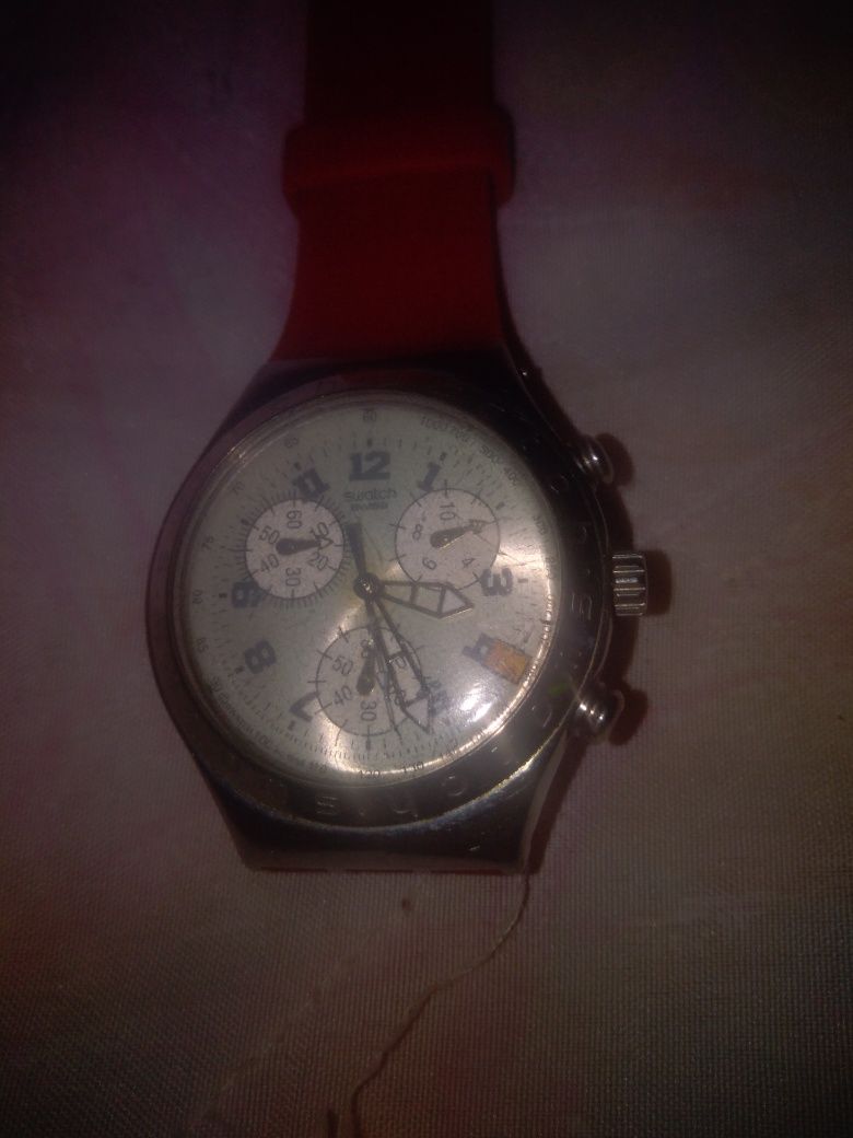 Vind 2 Ceasuri swatch cronograf originale 140 lei Bucata .