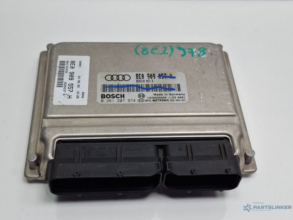 Calculator ECU AUDI A4 II 8E2, B6 2000 - 2005 2.0 2.0 ALT 8E0909557H