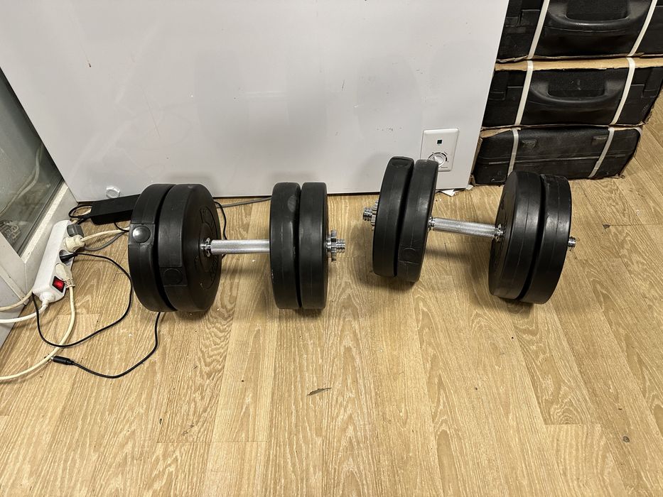 Gantere reglabile noi set 46 kg, 23 kg+23 kg=46 kg Germany