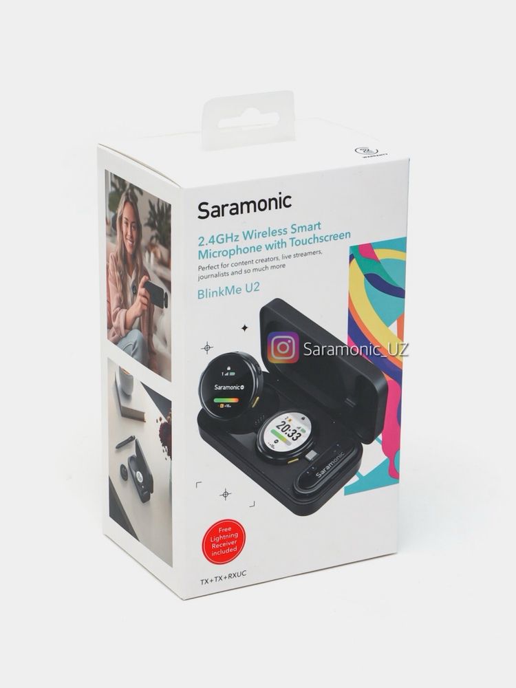 Saramonic BlinkME U2 — Беспроводной петличный Микрофон петличка