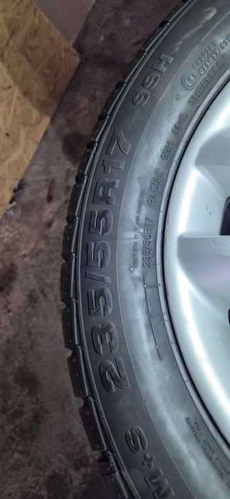 KIA CARNIVAL джанти със нови зимни гуми 235/55/17  6,5J×17  ET46  6×13