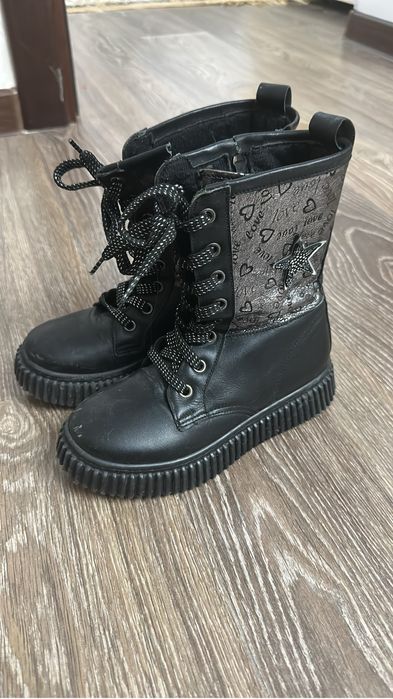 Осенние сапоги на девочку