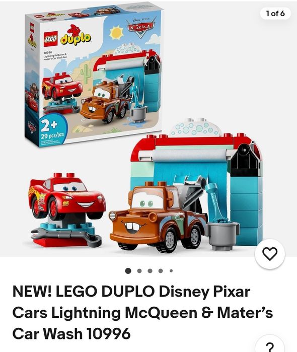 Lego Duplo Cars Spalatoria 10966