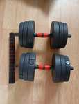 Set gantere reglabile DDCAQIOUA® Haltere reglabile 20 kg

 4.33