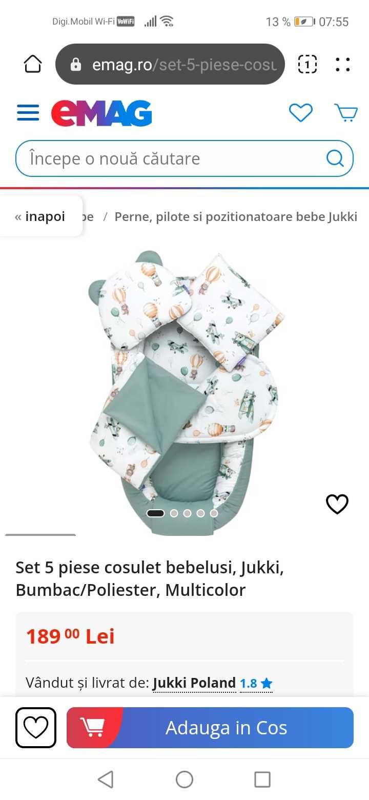 Baby nest cuibușor bebe