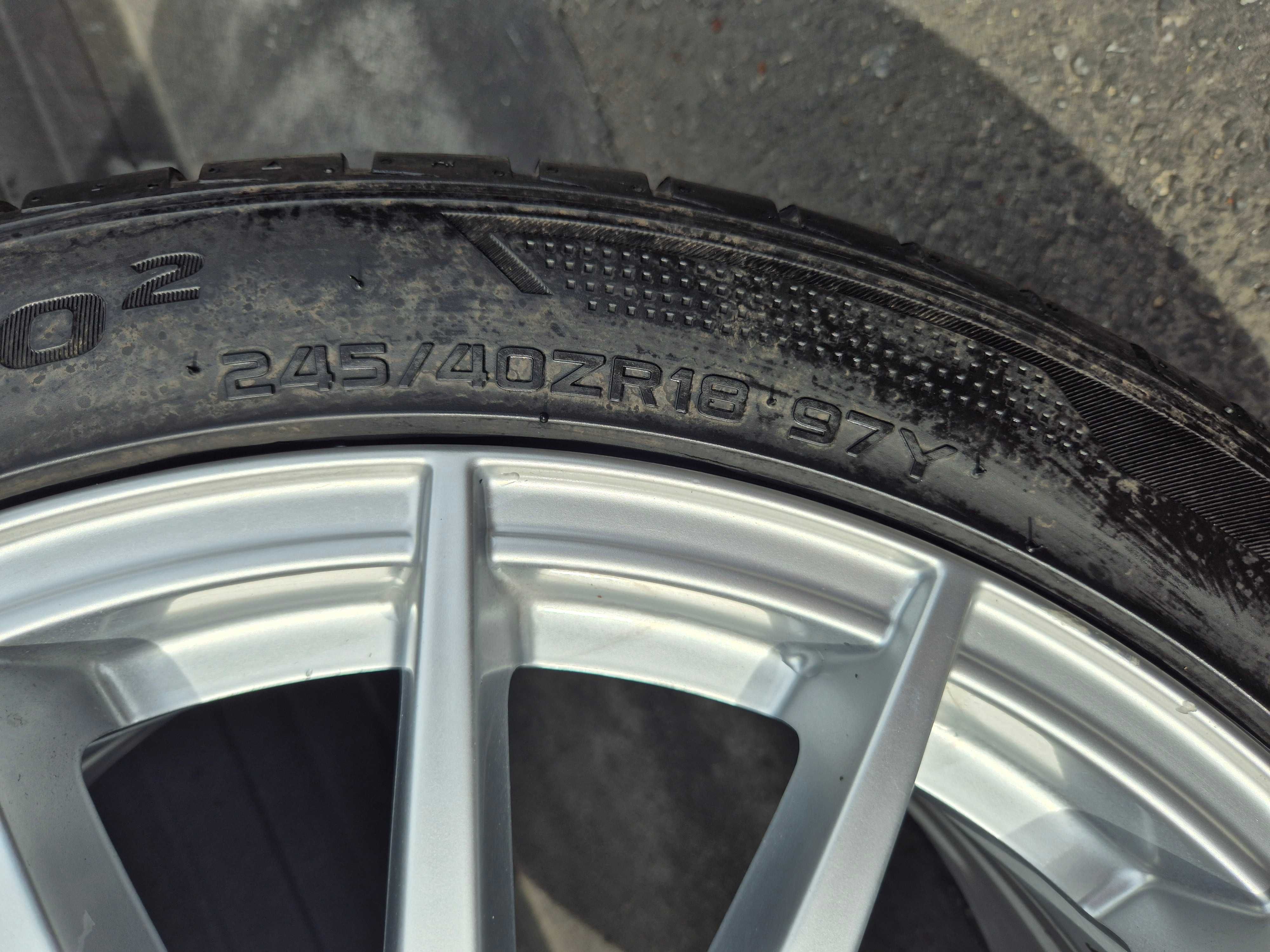 Roti Jante Anvelope Aliaj 5x112 18'' 245/40/18 OE AUDI A3 A4 A5 A6 Q5