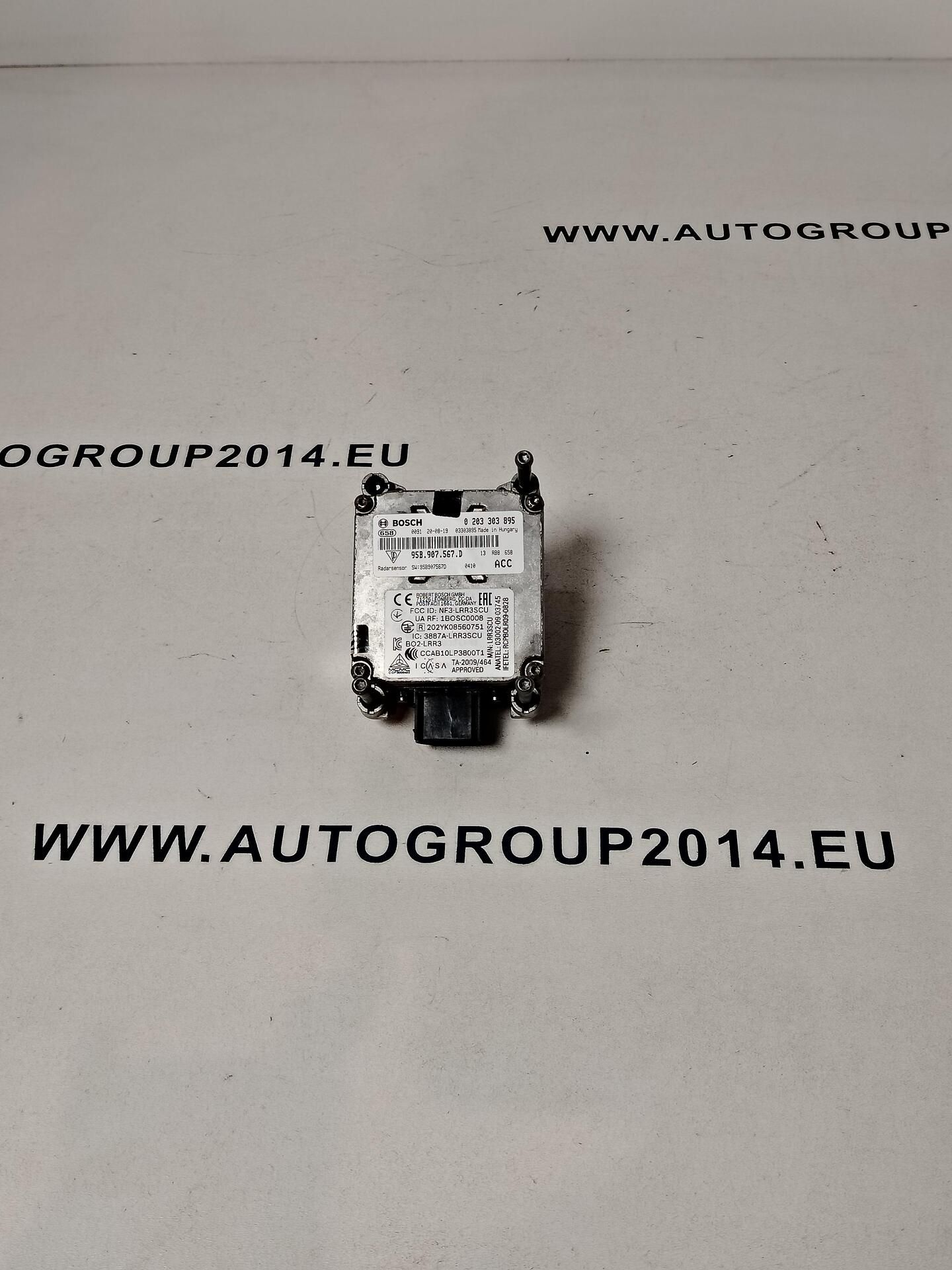 Acc дистроник радар сензор за porsche macan - 95b907567d