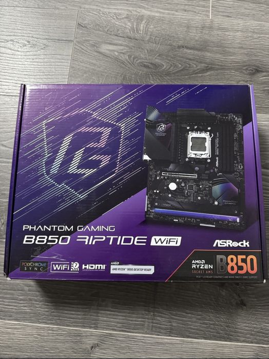 Placa de baza AsRock Phantom Gaming B850 Riptide plus WiFi