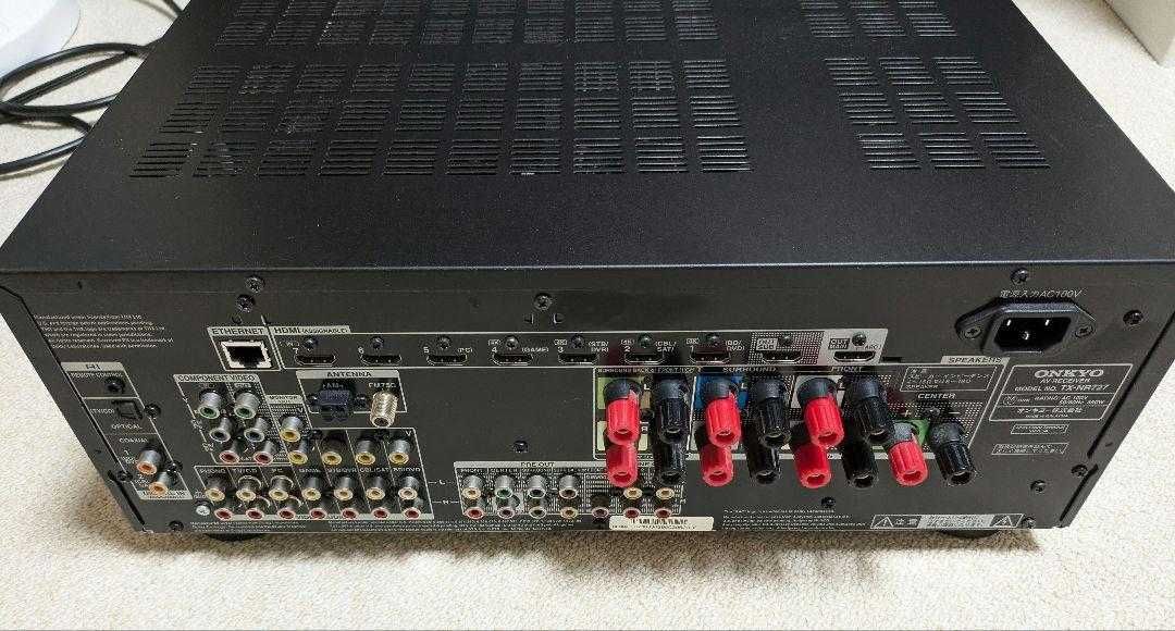 Onkyo TX-NR727 7.2 Network Receiver 170W/Ch 24-bit/192k 8 hdmi ресивър
