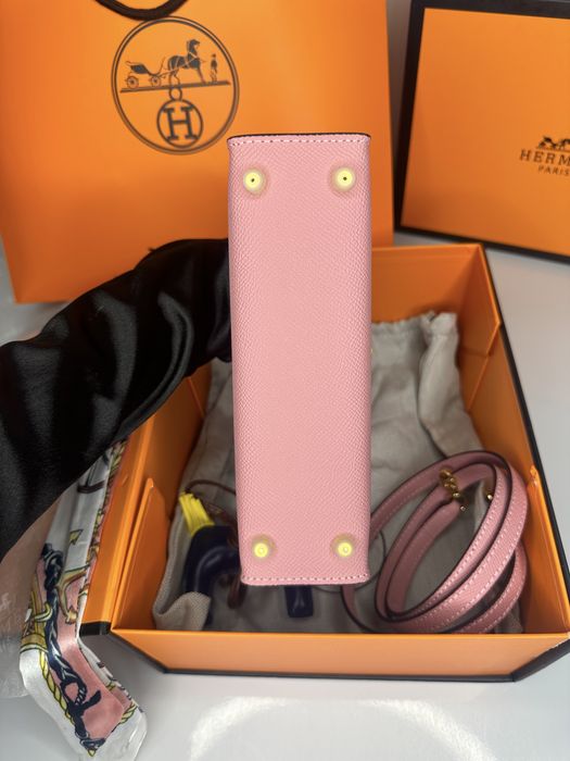 Geanta de lux HERMES Kelly mini 19  cm piele naturala 100% cadou c:43
