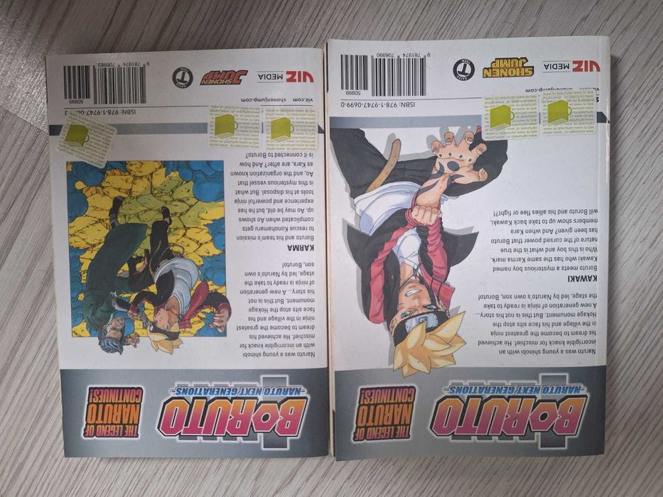 Boruto volumele 4-7