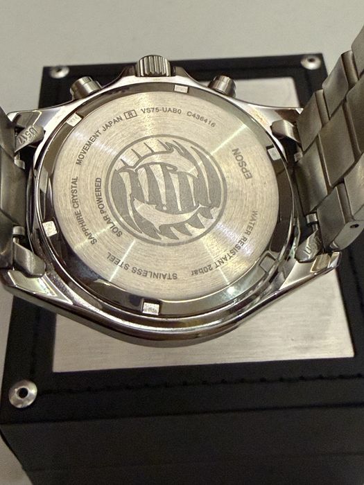 Orient Chronograph Divers 20bar Panda style часы оригинальные