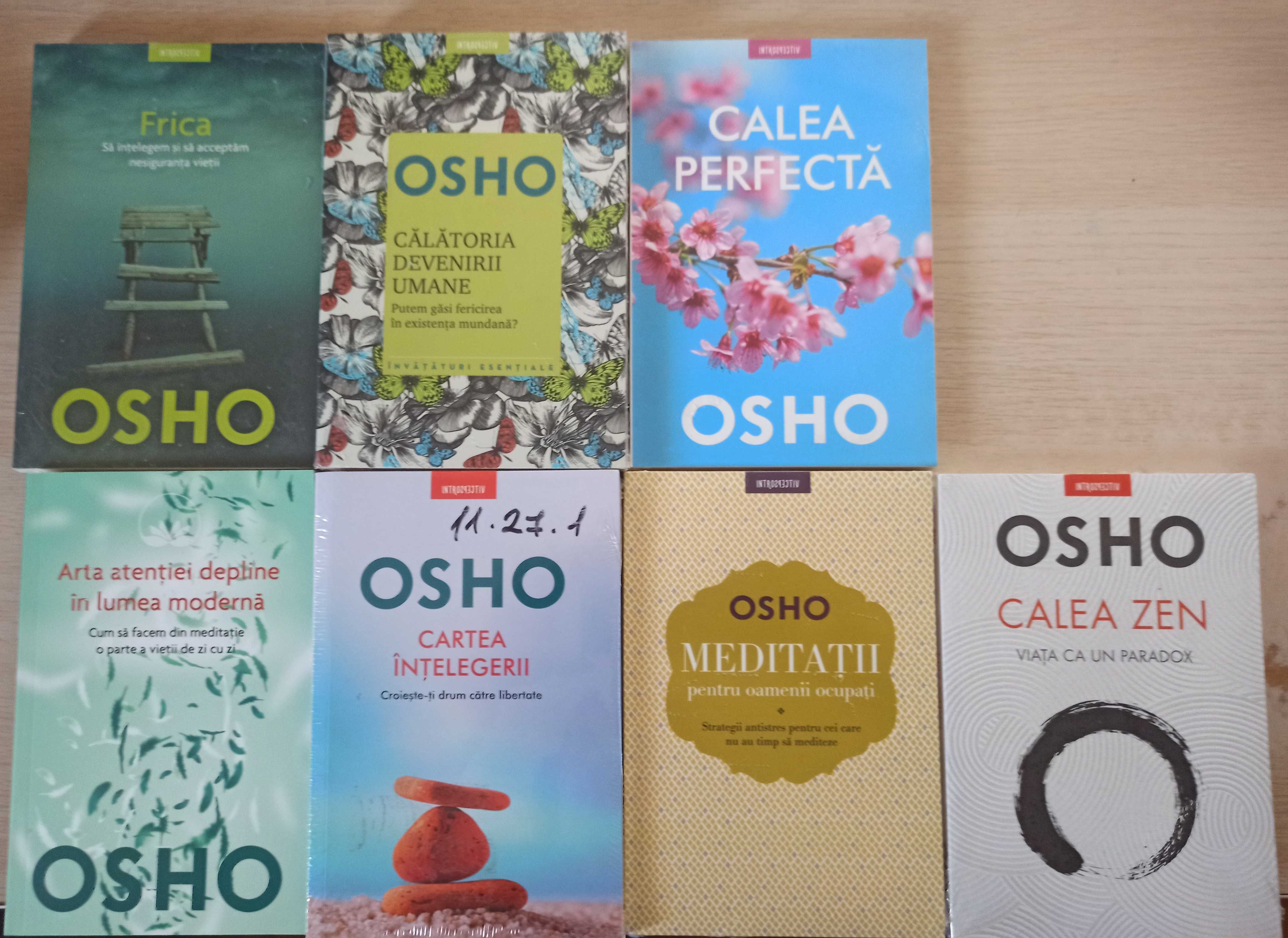 Carti de dezvoltare personala, spiritualitate - colectia Osho