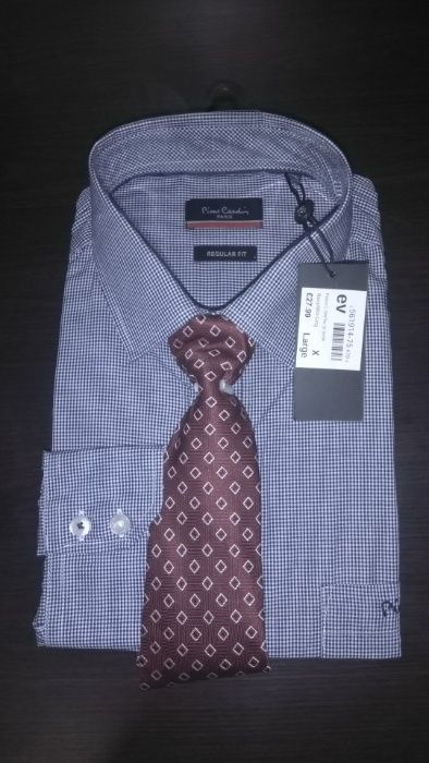 Pierre Cardin Мъжка риза и вратовръзка
