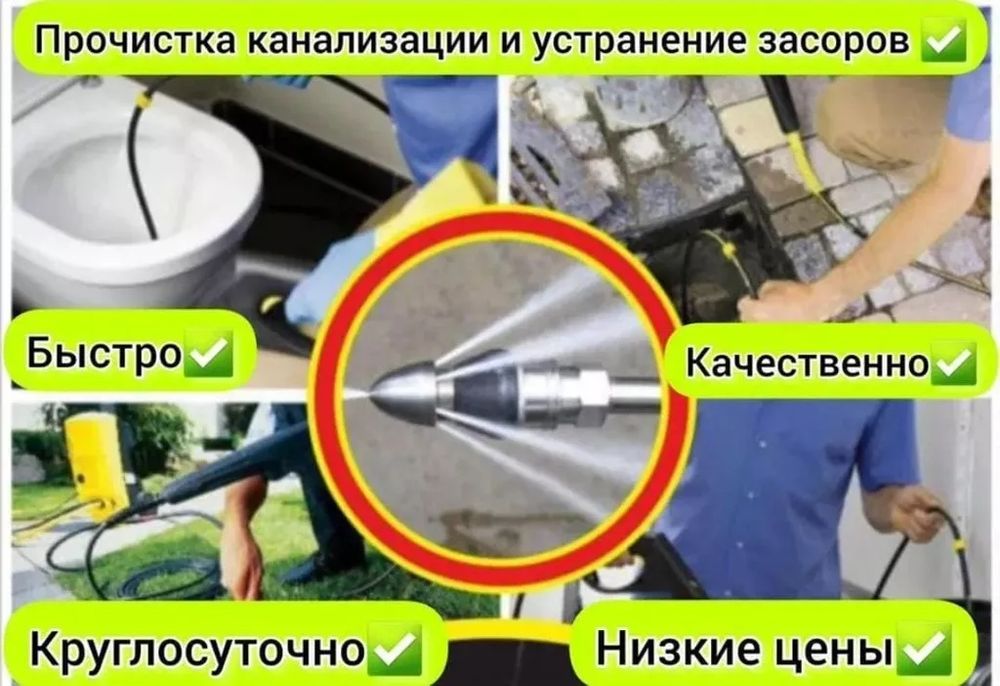 Прочистка-чистка. канализация. труба. аппарат.  Сантехник. Засор. Кухн