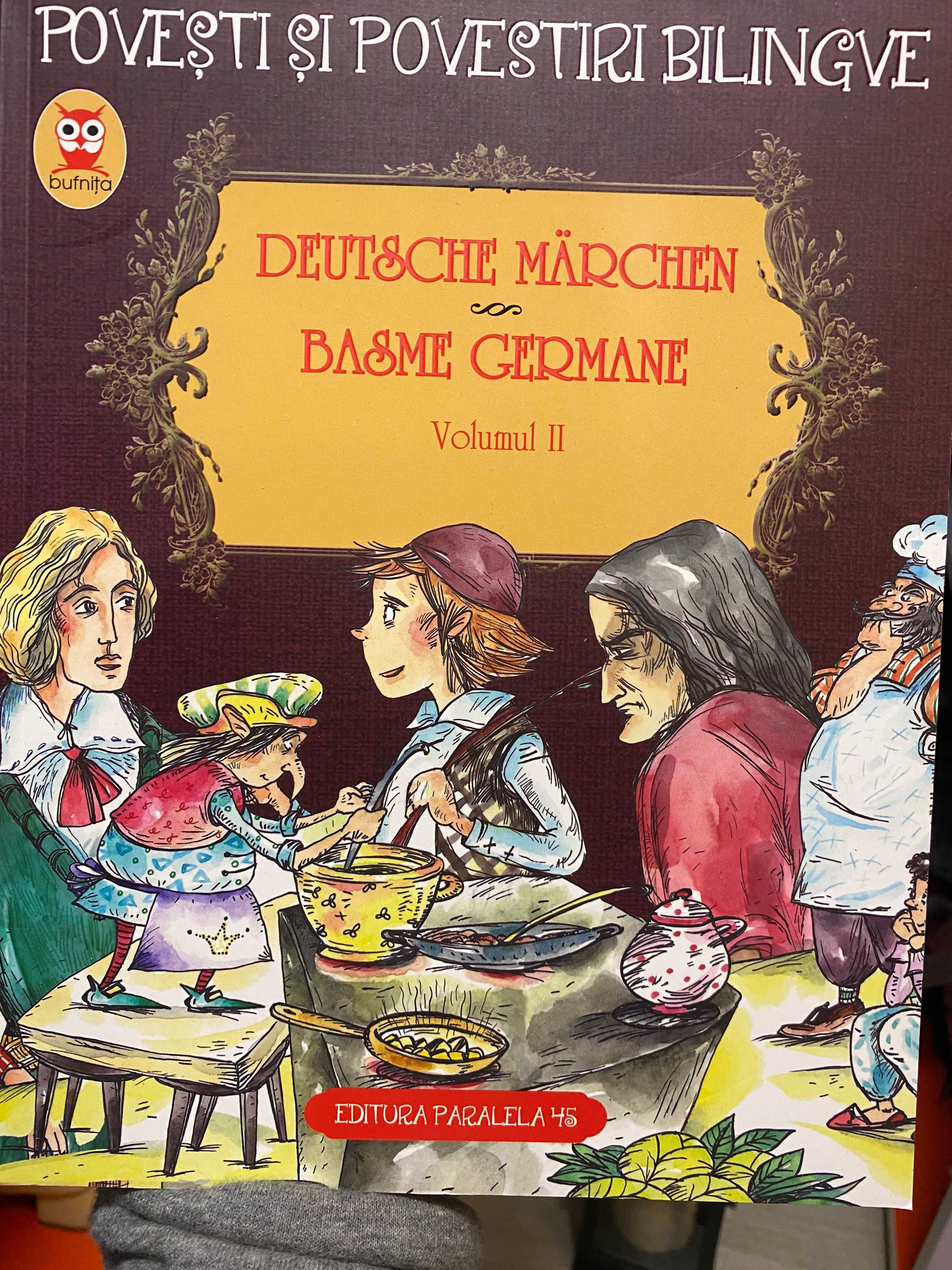 Basme Germane/Deutsche Marchen BILINGVE -3 volume